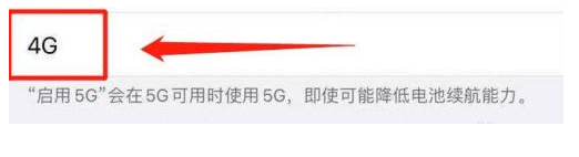 晋中苹果13维修分享iPhone 13恒定4G设置方法 