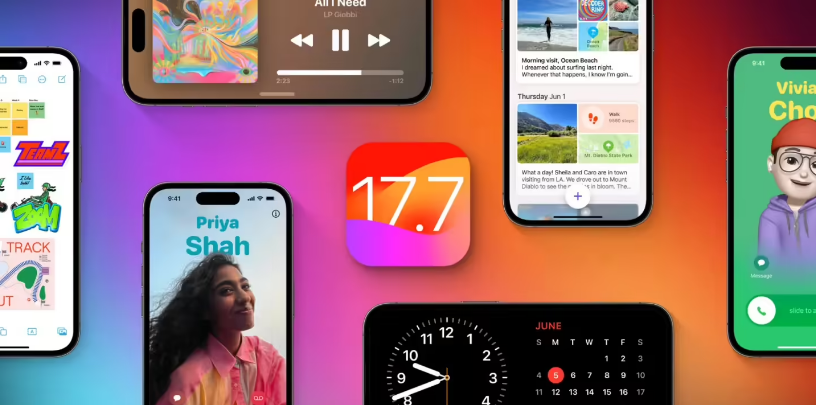 晋中苹果手机维修分享苹果 iOS / iPadOS 17.7.1 正式版推送 
