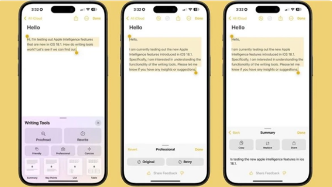 晋中苹果手机维修分享苹果 iOS / iPadOS 18.1 正式版如期而至 