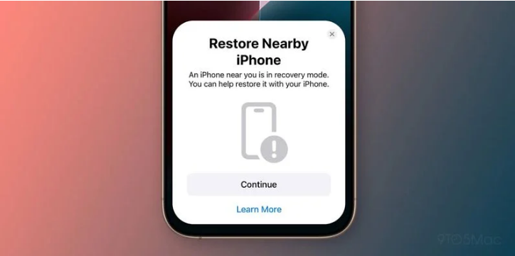 晋中苹果手机维修分享iOS 18无线恢复功能可用另一部iPhone恢复变砖的iPhone 16 